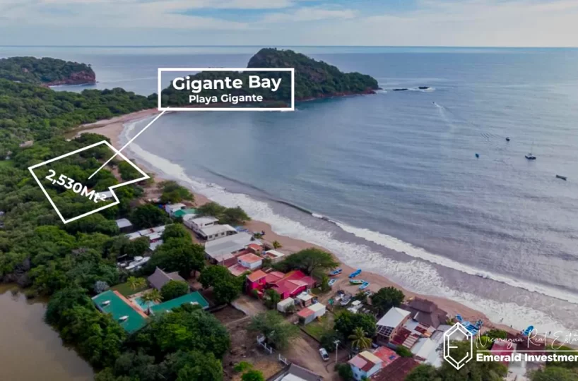 Beachfront Land in Town in Playa Gigante, Nicaragua