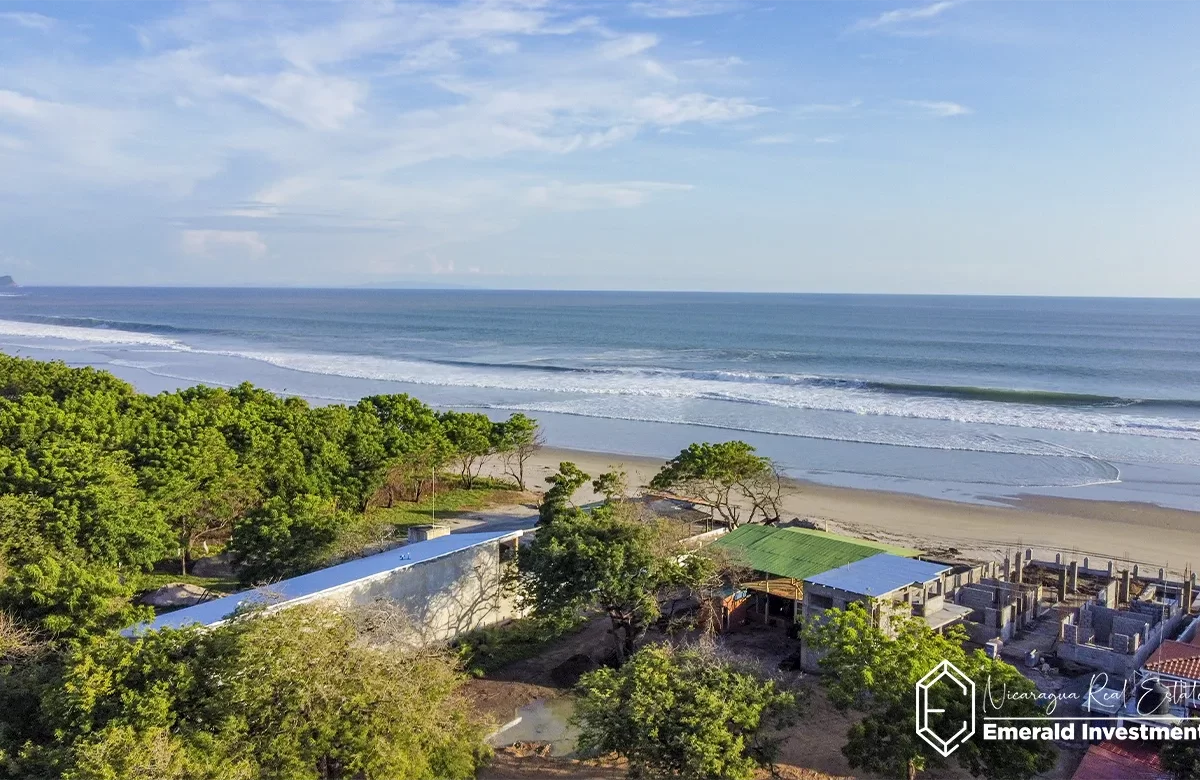 Beachfront Lot for sale in Playa Guasacate Nicaragua
