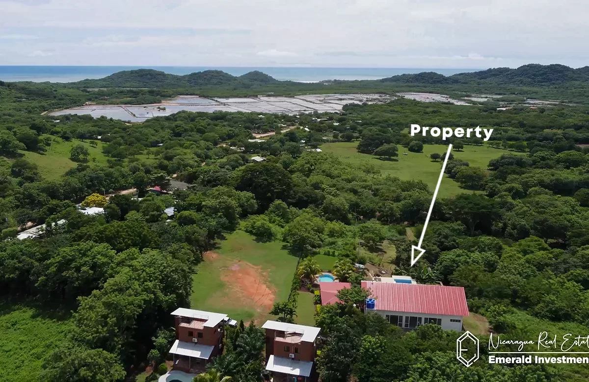 Casa En Venta En Popoyo Nicaragua – La Casa Roja