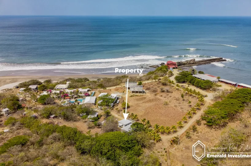 Playa Popoyo Brand New House with 5th Wheel Trailer