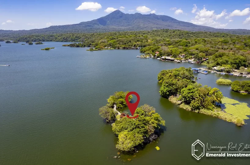 Beautiful island in isletas de granada, Nicaragua - Isleta La Veranera