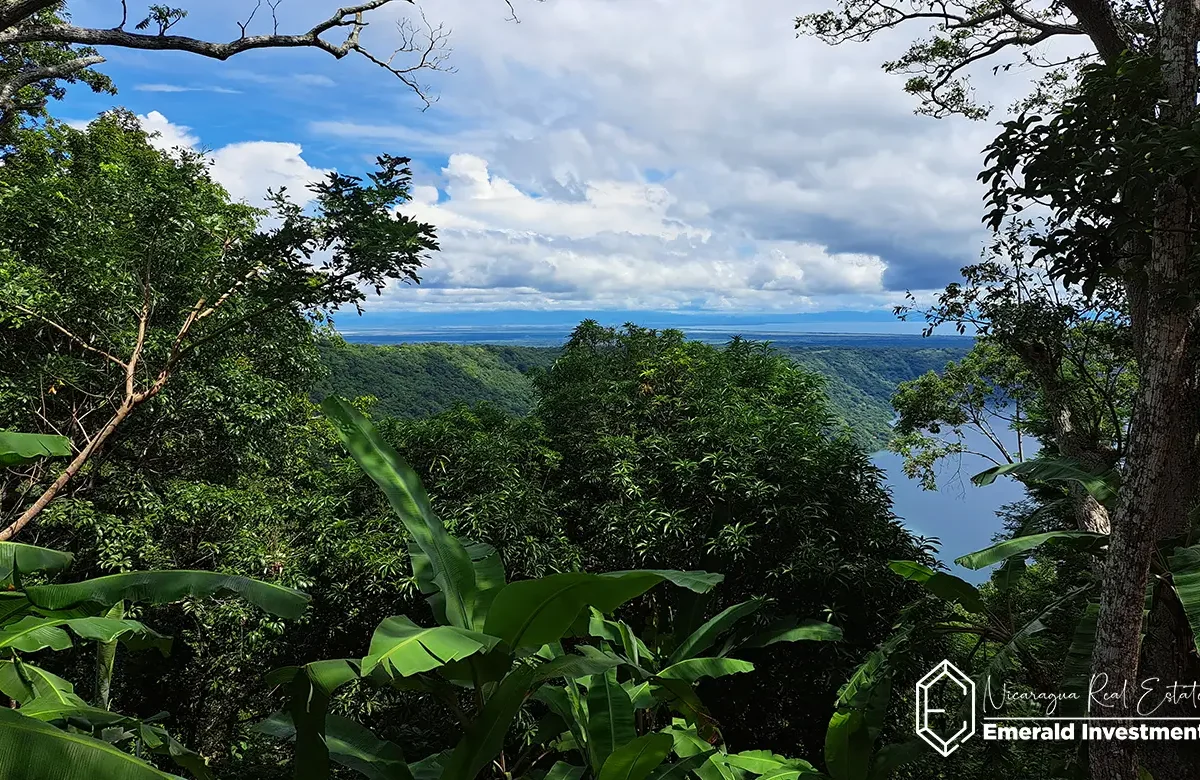 8 hectares com vista para o lago em Laguna de Apoyo, Nicarágua