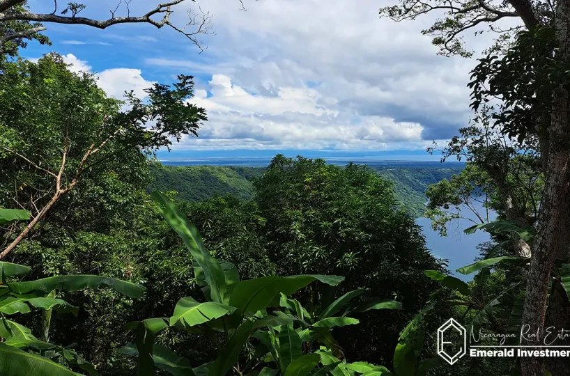 8 hectares com vista para o lago em Laguna de Apoyo, Nicarágua