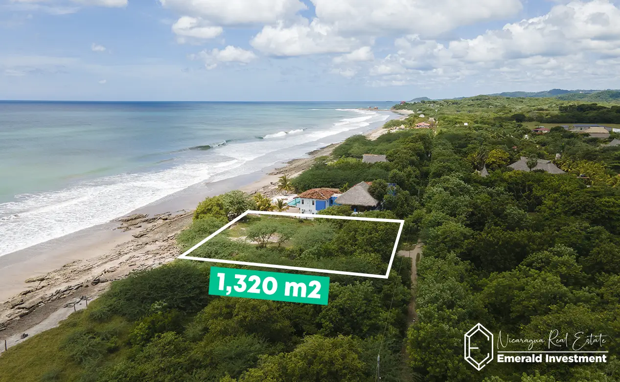 Prime Beachfront Lot in Playa Popoyo, Nicaragua