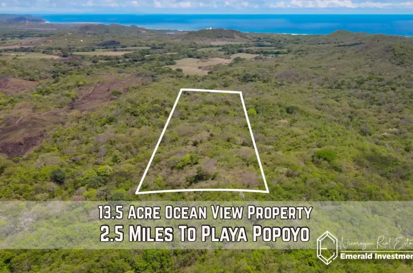 13.5 Oceanview Acre in Playa Popoyo, Nicaragua