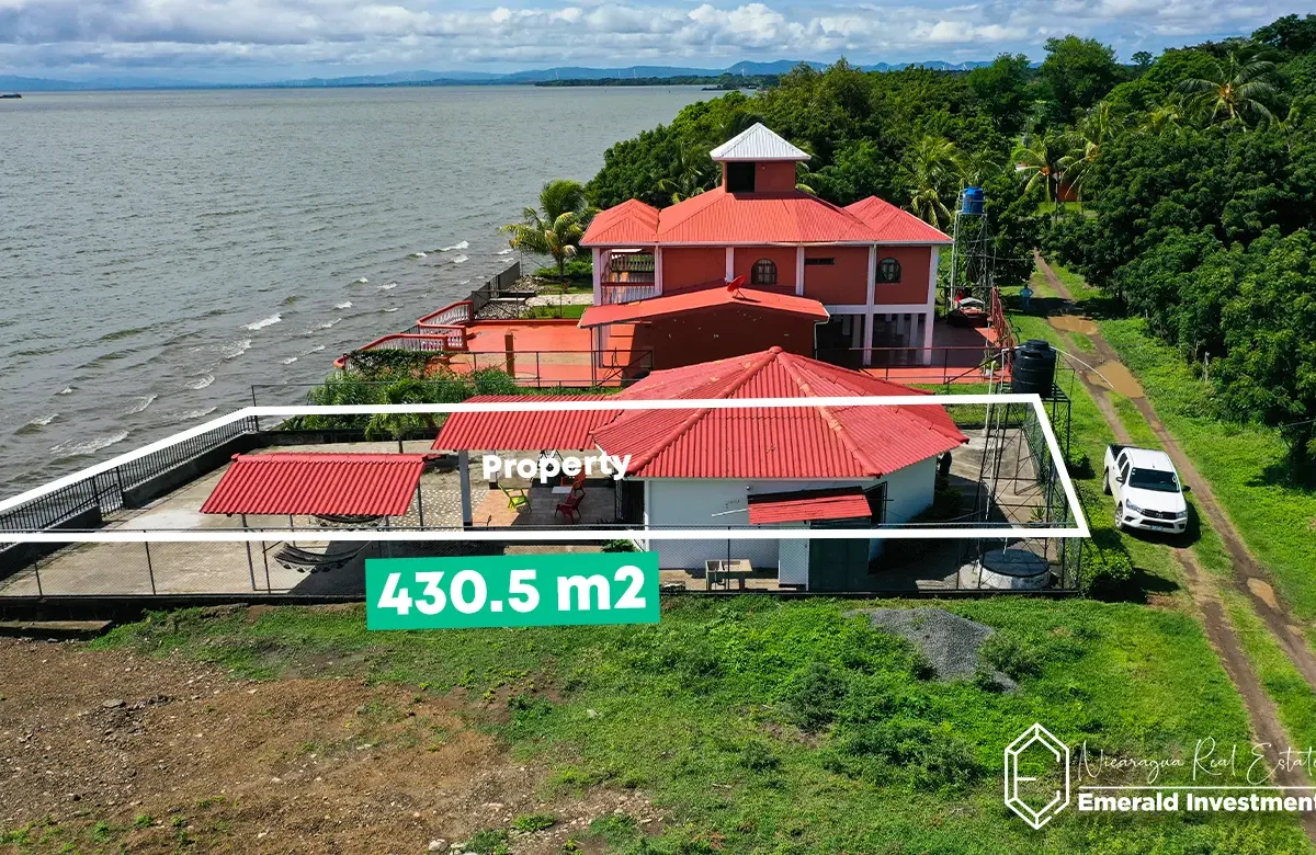 Charming 2 Bedroom Lakefront House in Rivas, Nicaragua
