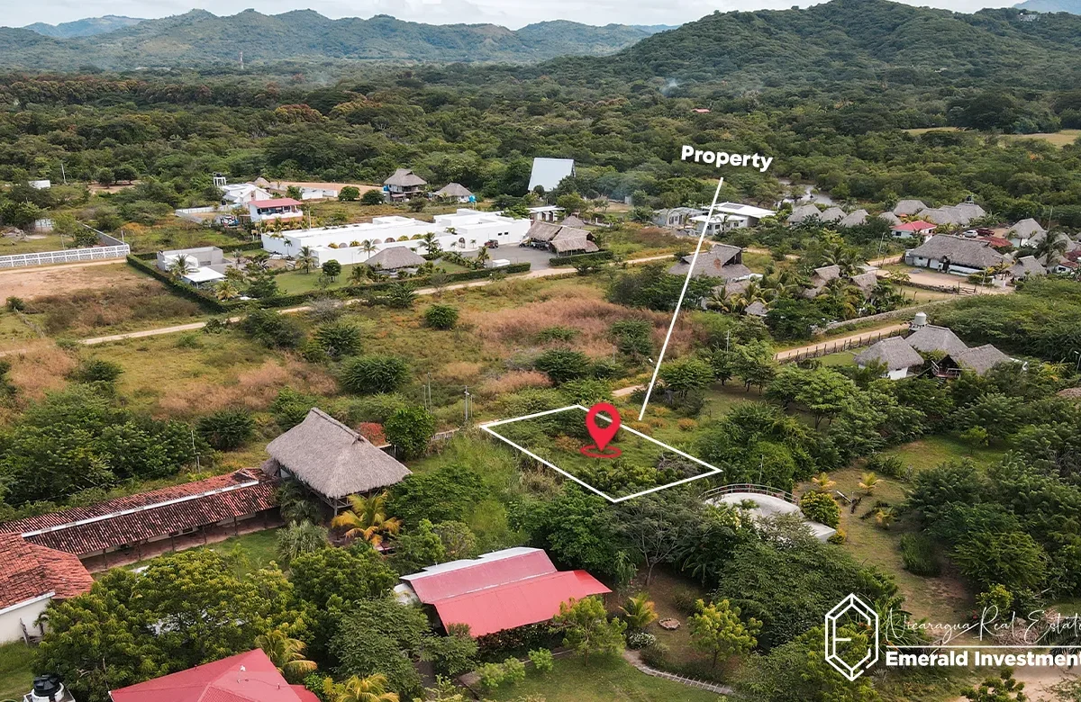 Lot for Sale in Buena Onda Near Playa Popoyo & Surf Resorts lot View (1)