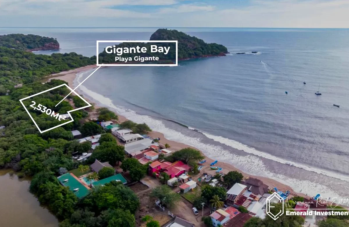 Beachfront Land in Town in Playa Gigante, Nicaragua