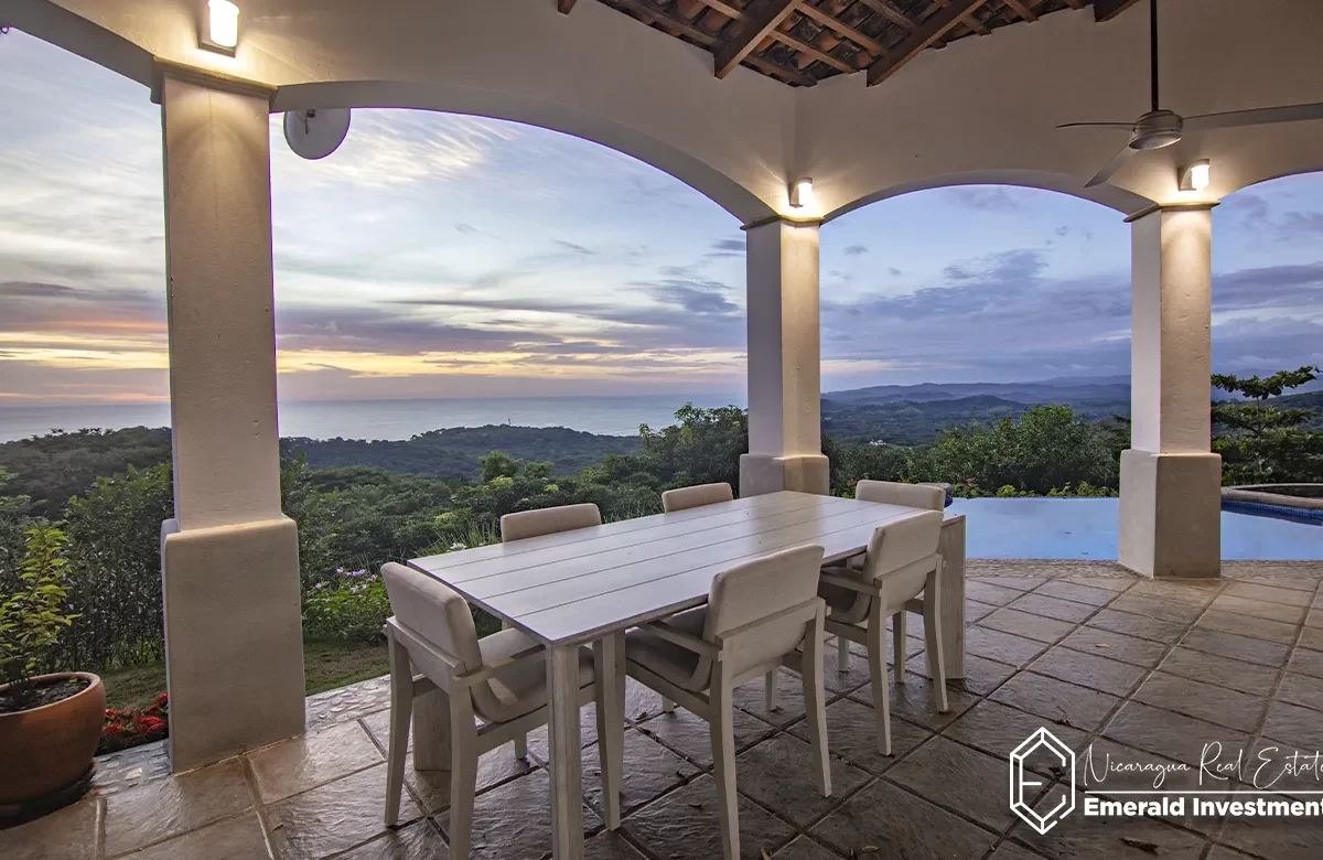 Rancho Santana Ocean View House For Sale - Casa O11