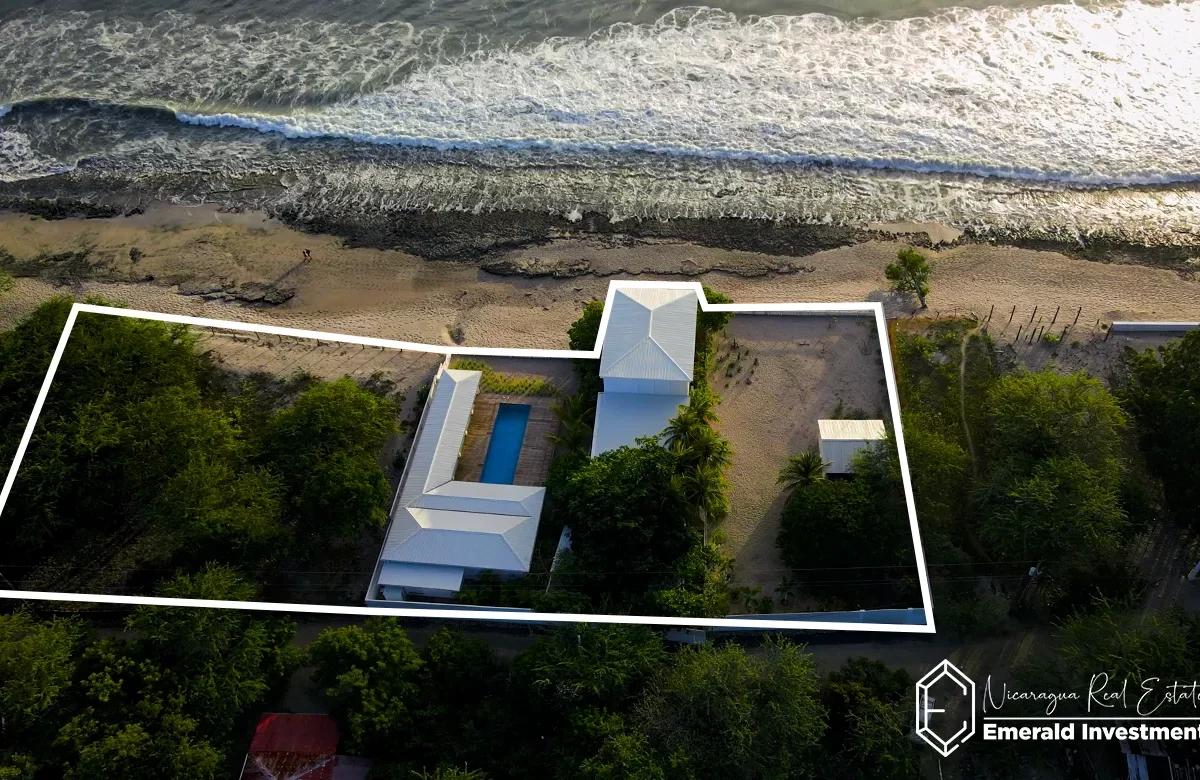 Large Beachfront Lot in Playa Popoyo, Nicaragua