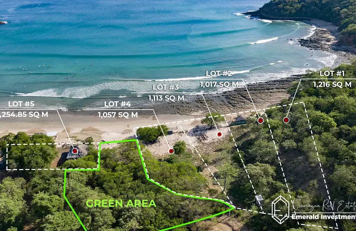 Luxury Oceanfront lots in Playa Remanso, San Juan del Sur