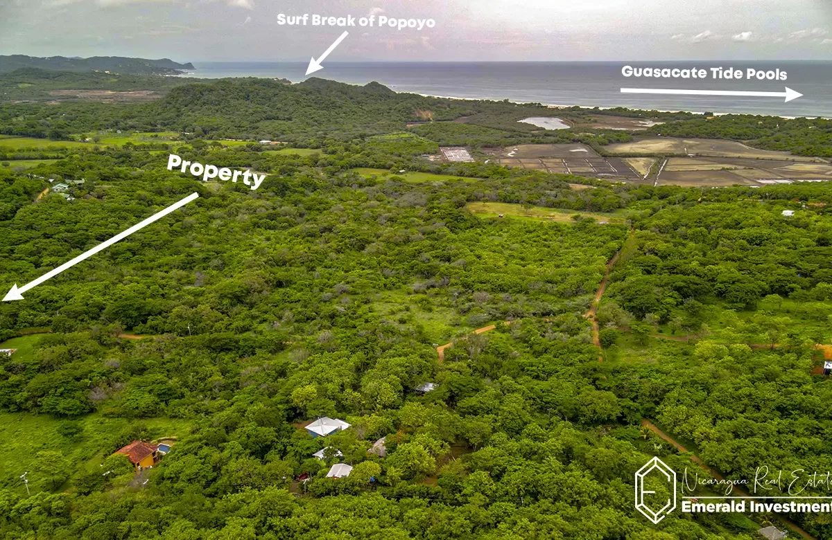 Affordable 2/3 Acre Ocean View Lot in Playa Guasacate, Nicaragua