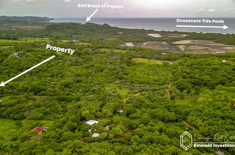 Affordable 2/3 Acre Ocean View Lot in Playa Guasacate, Nicaragua