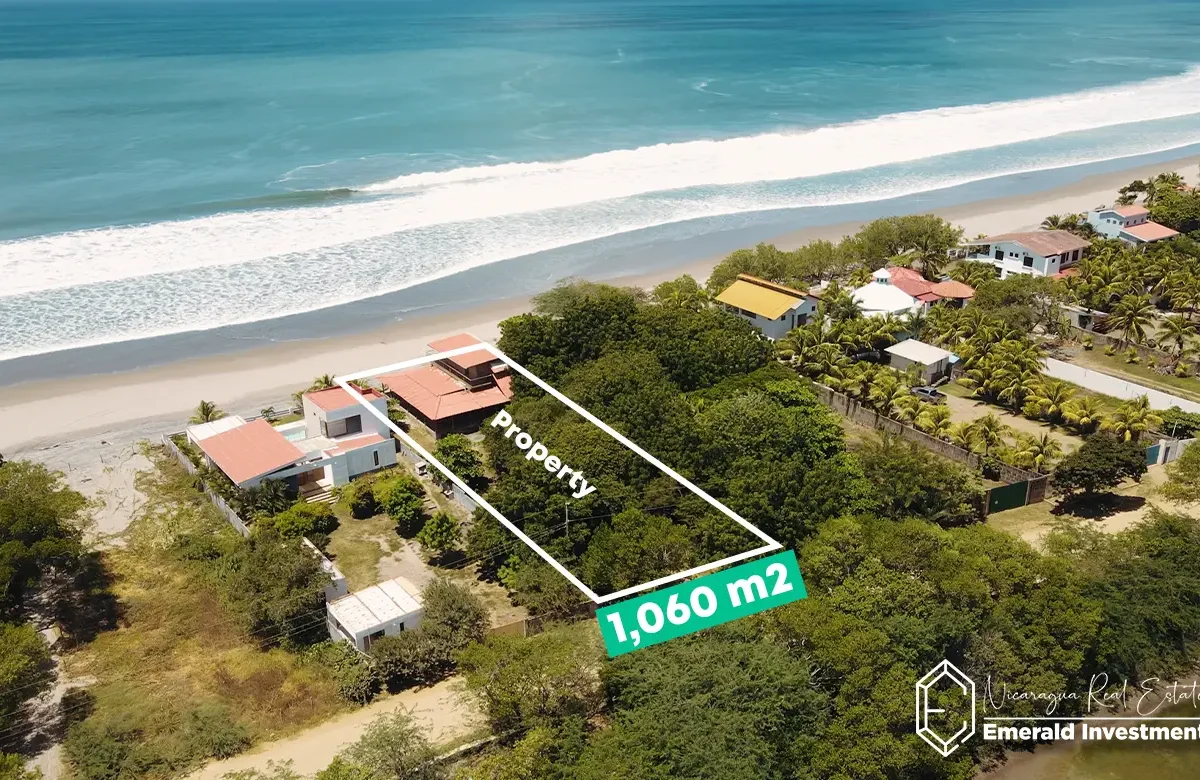 Oceanfront Home in Playa Guasacate, Nicaragua