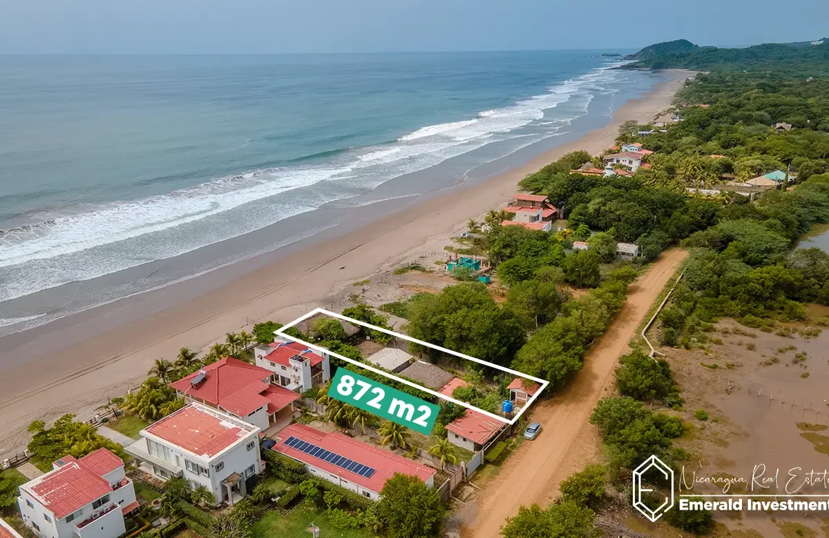 Commercial Beachfront Hostel and Restaurant in Playa Guasacate, Nicaragua