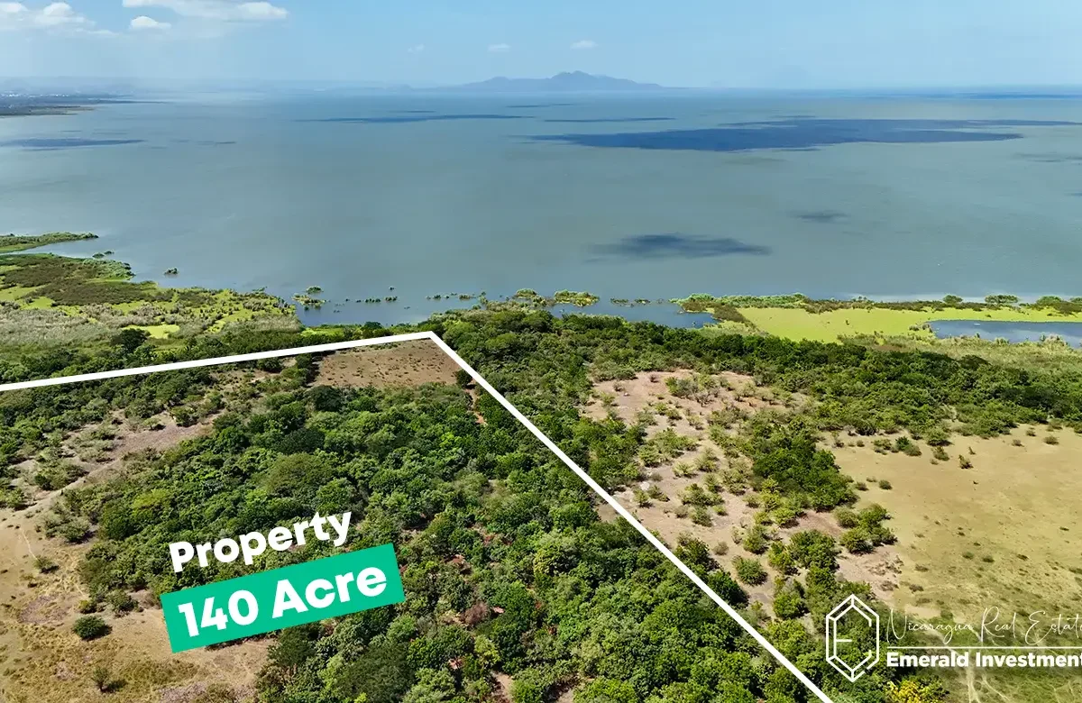 Prime 140 Acre Lakefront Property in Managua, Nicaragua