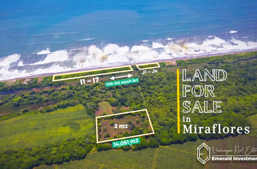 Beachfront land for sale Nicaragua - Development Opportunity