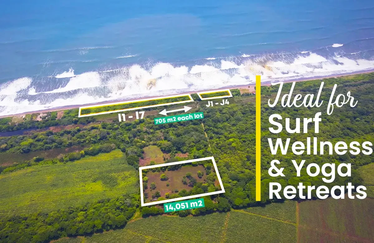 Ideal for Surf, Wellness & Yoga Retreats - Beachfront Land Development Opportunity