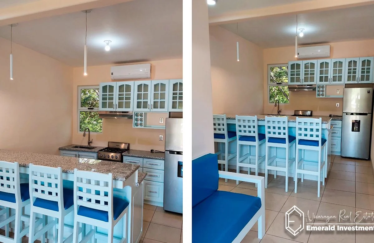 Las Escadas – Apartamentos confortáveis ​​em San Juan del Sur Leste - Cozinha aconchegante