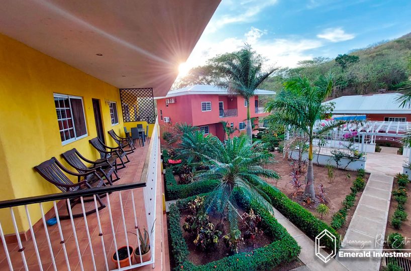 Las Escadas – Comfortable Apartments in San Juan del Sur East - balcony view