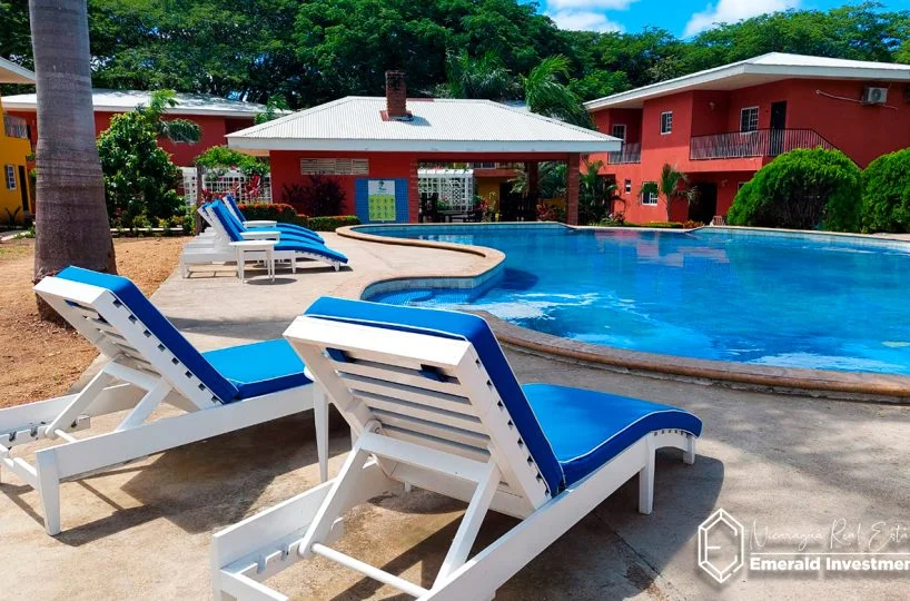 Spazioso condominio al piano terra con 2 camere da letto a San Juan del Sur