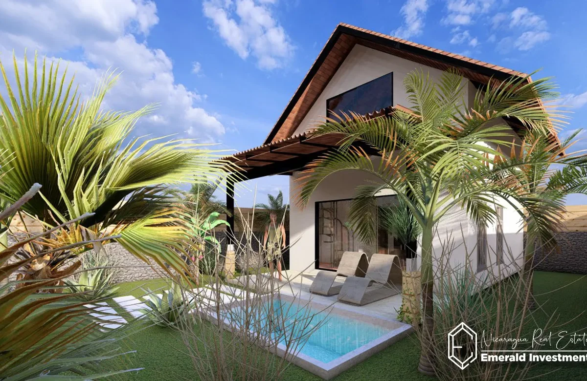 Modern One-Bedroom House with Private Pool in Popoyo, Nicaragua | La Selva