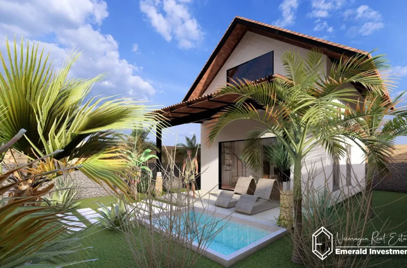 Modern One-Bedroom House with Private Pool in Popoyo, Nicaragua | La Selva