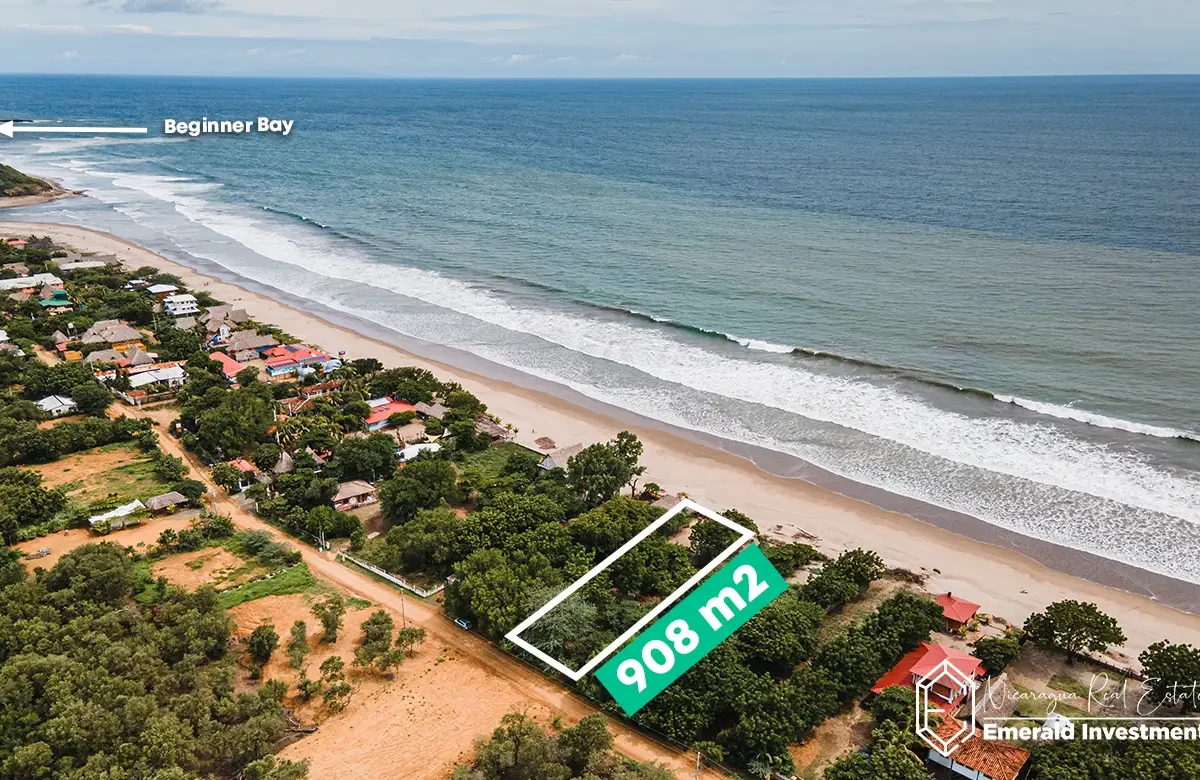 Exclusive Beachfront Lot in Playa Guasacate, Nicaragua