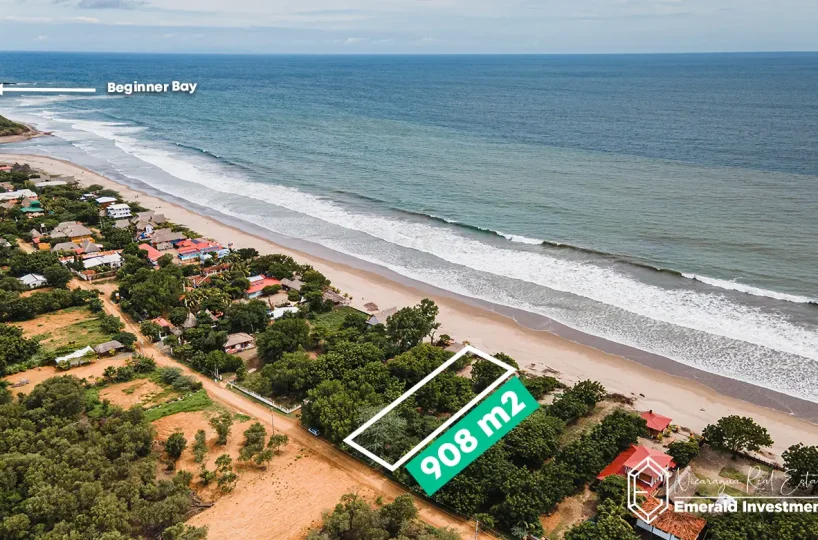 Exclusive Beachfront Lot in Playa Guasacate, Nicaragua