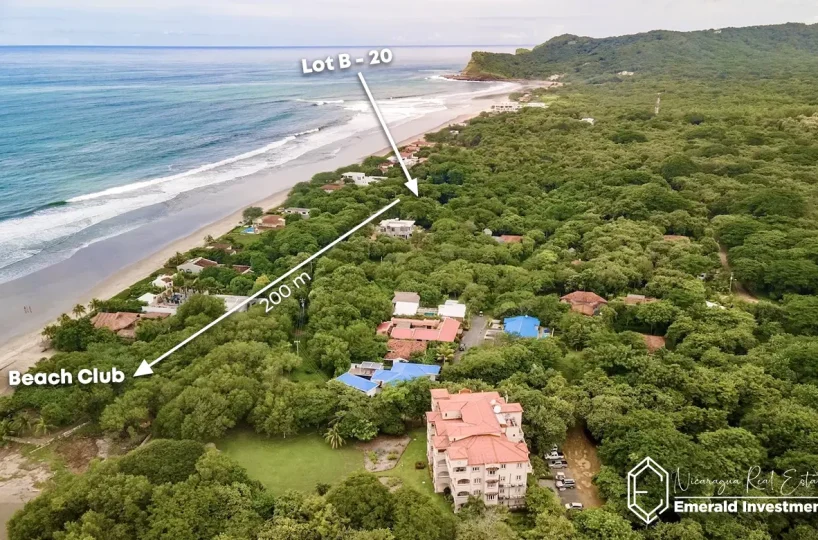 Exclusive Beach Lot in Hacienda Iguana, Nicaragua | Lot B - 20