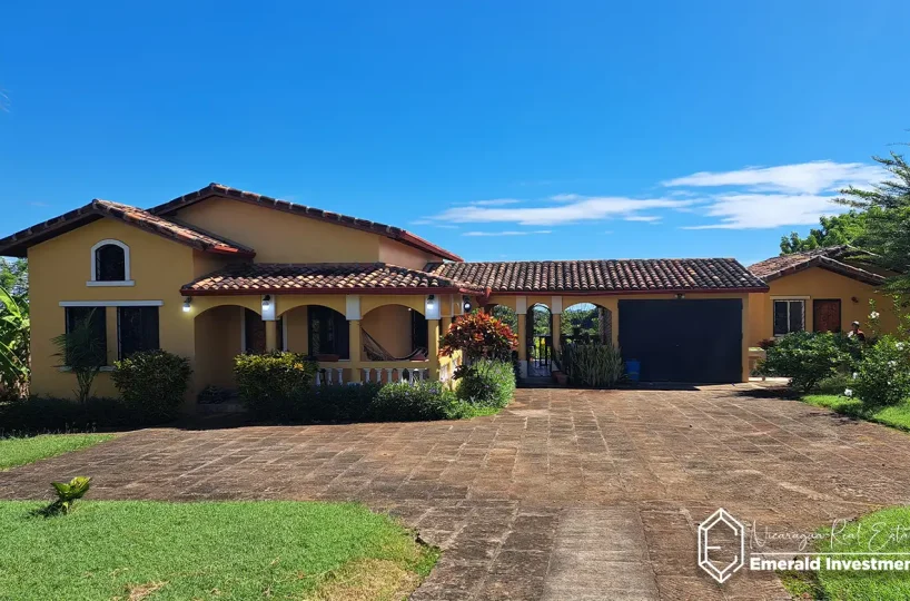 Hacienda Style Home with Lake View in Granada, Nicaragua