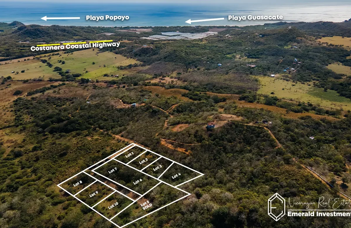 Lotes Residenciales Cerca de Popoyo y Guasacate | Brisas de Montecristo