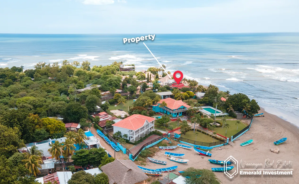 Beachfront Home or Hostel in Playa Masachapa, Nicaragua