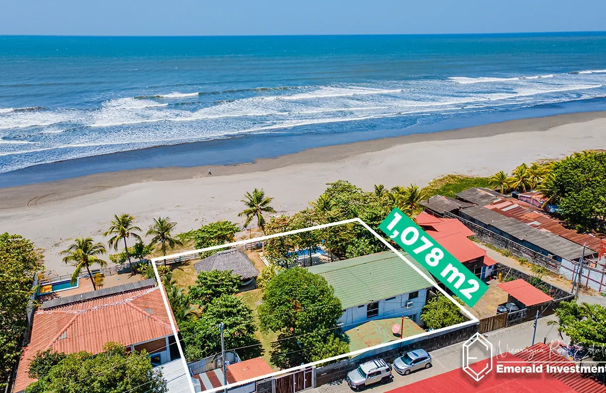 Oceanfront Home in Pochomil, Nicaragua | Quinta Por Fin