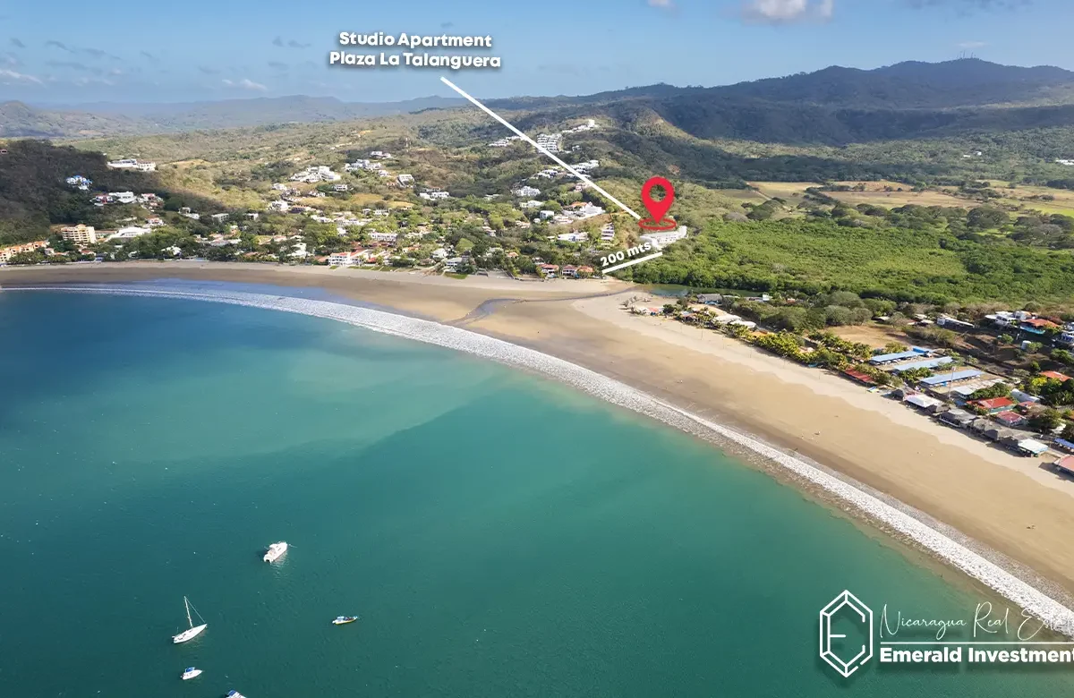 Turnkey Studio Apartment in Plaza La Talanguera, San Juan del Sur