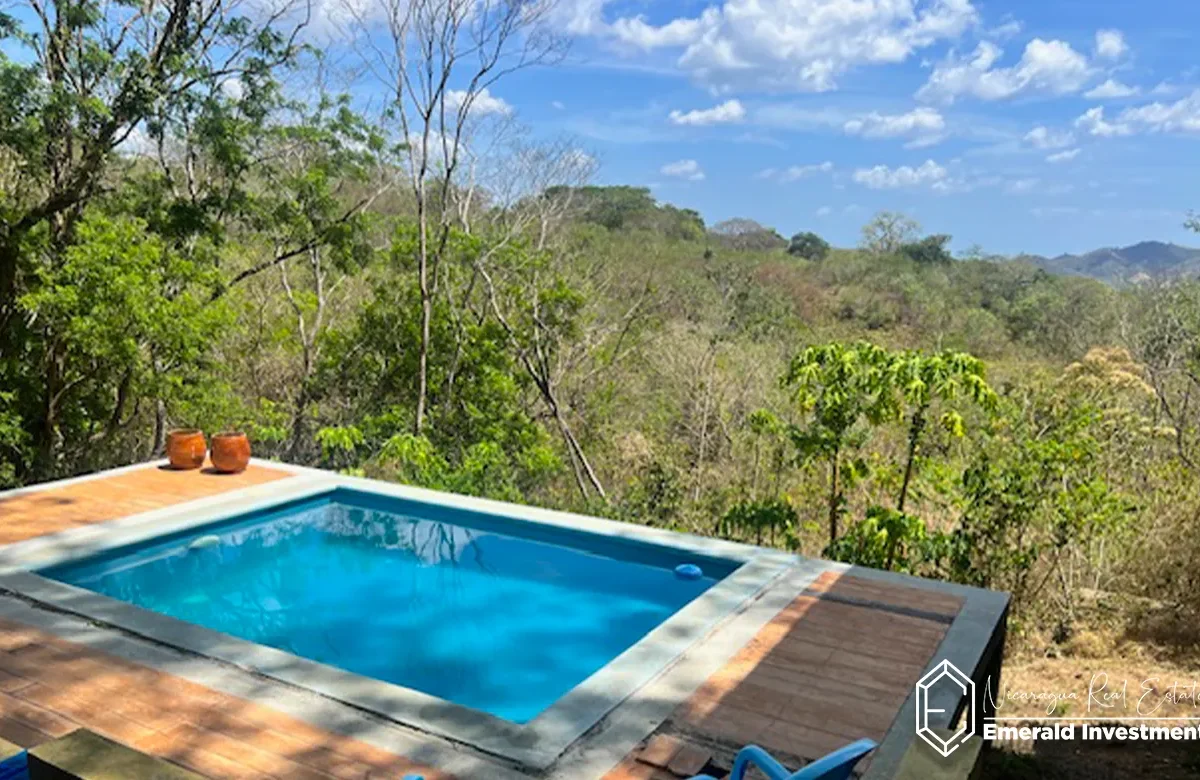Two Private Jungle View Casitas with Pool & Expansion Lot in San Juan del Sur