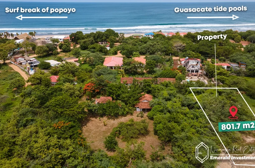 Residential Lot for Sale Near Guasacate Beach, Nicaragua