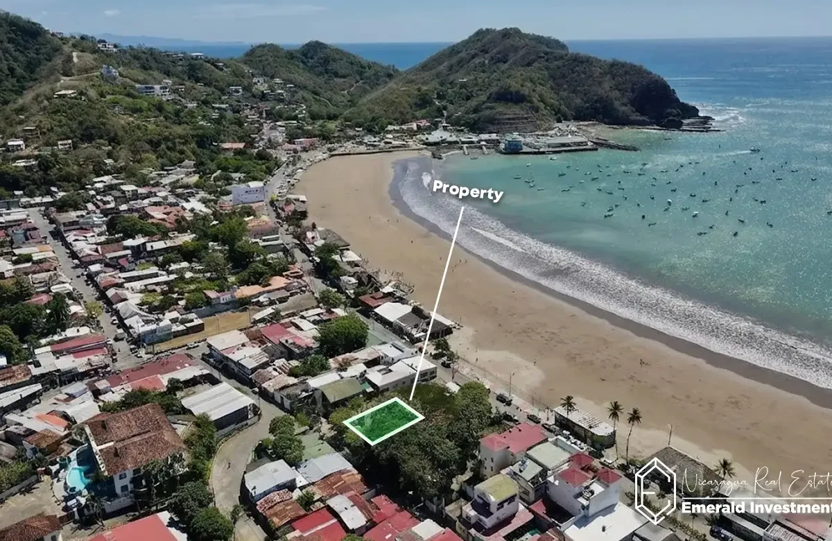 Commercial Lot Steps from the Beach in San Juan del Sur