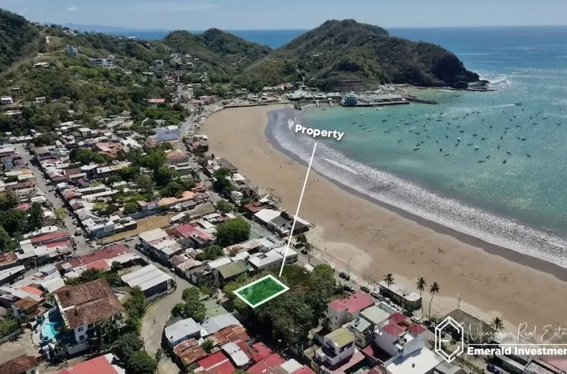 Commercial Lot Steps from the Beach in San Juan del Sur
