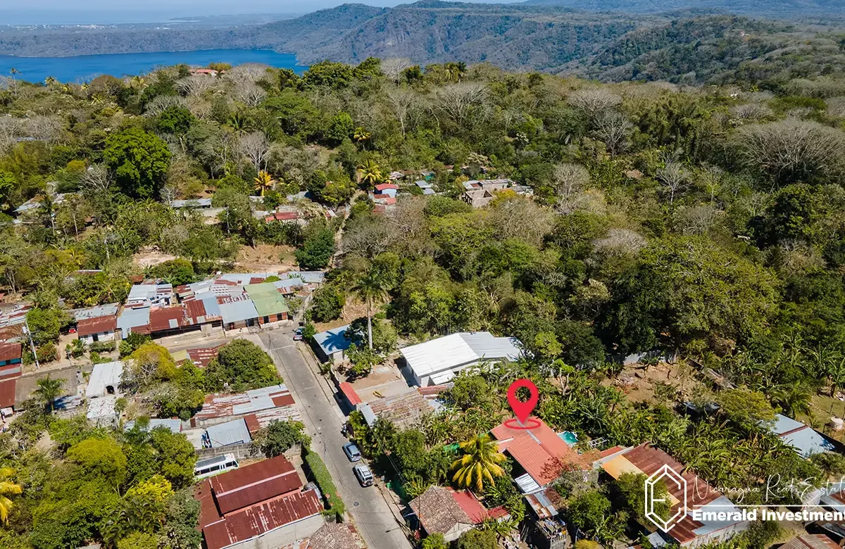 Two Independent Homes for Sale at Catarina, Nicaragua drone 2