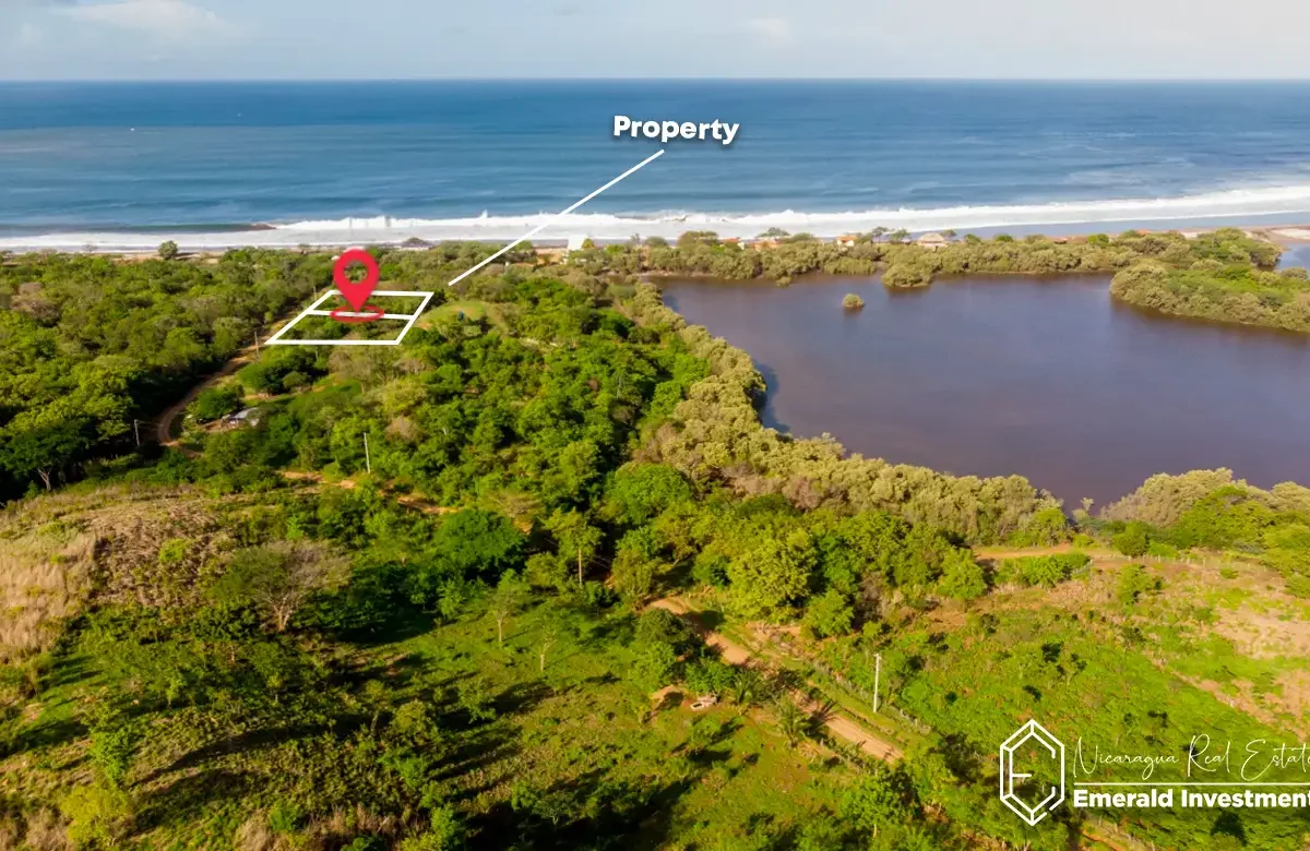Beach Lots for Sale in Popoyo close to surf breaks
