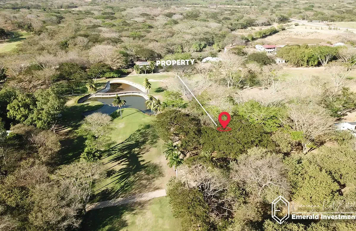 Golf Course Corner Lot for Sale in Hacienda Iguana