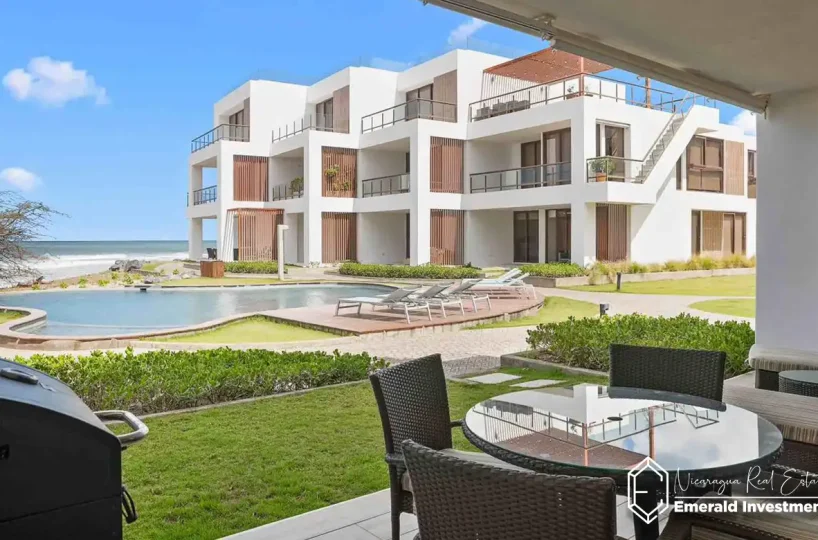 Costamar Condo 22 Beachfront Luxury Living in Hacienda Iguana - terrace