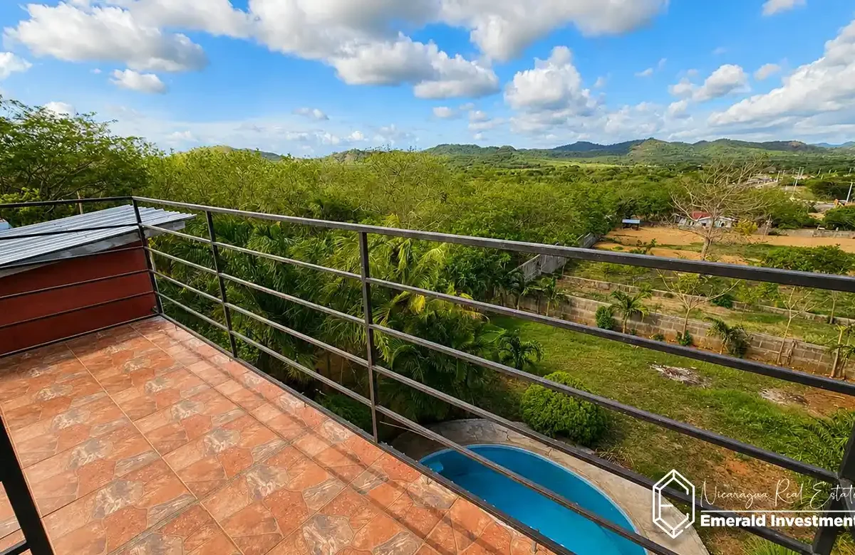 Ocean-View-Two-Story-Home-with-Pool-for-Sale-in-Popoyo