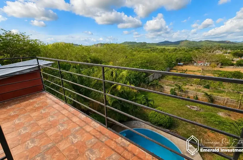 Ocean-View-Two-Story-Home-with-Pool-for-Sale-in-Popoyo