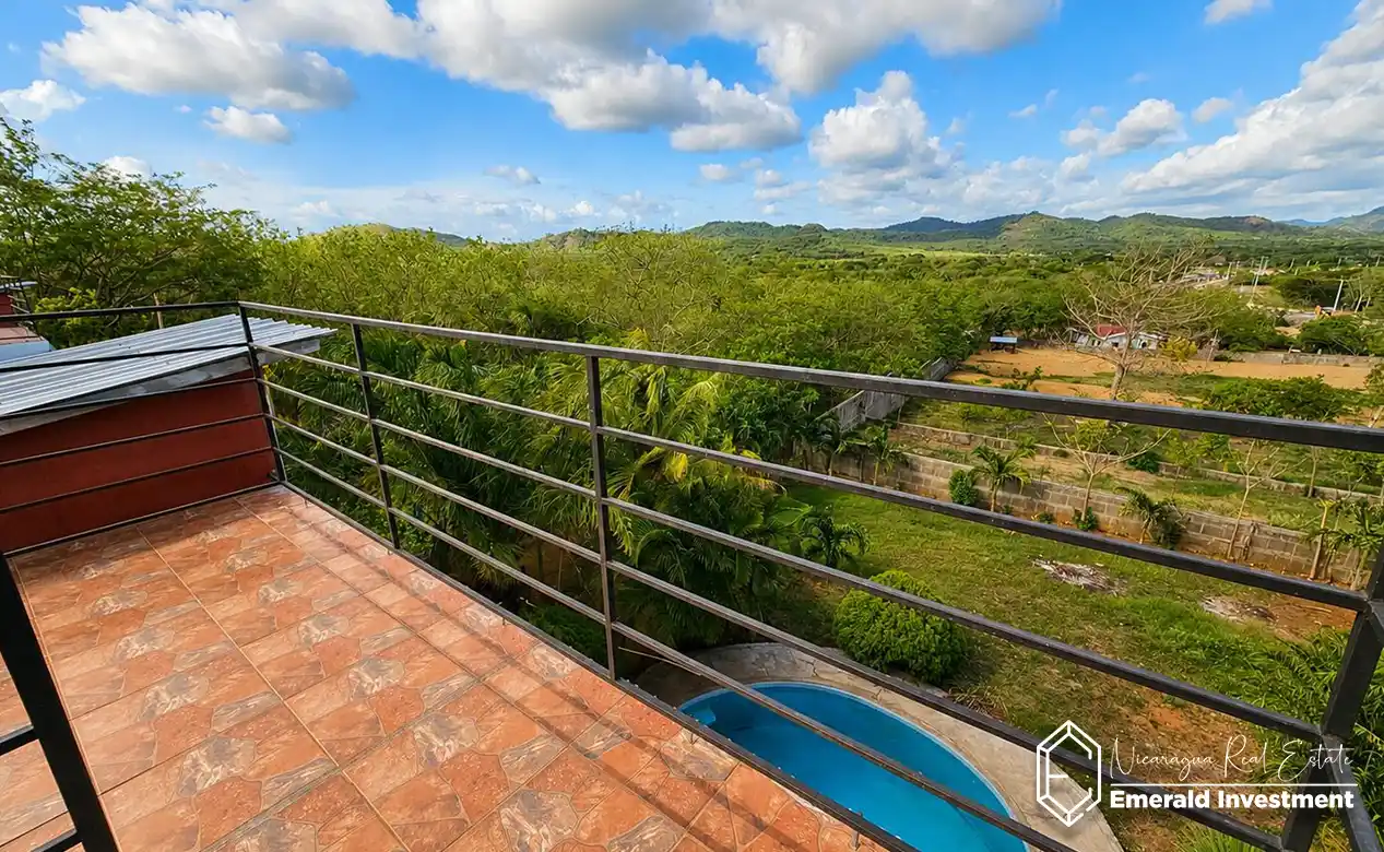 Ocean-View-Two-Story-Home-with-Pool-for-Sale-in-Popoyo